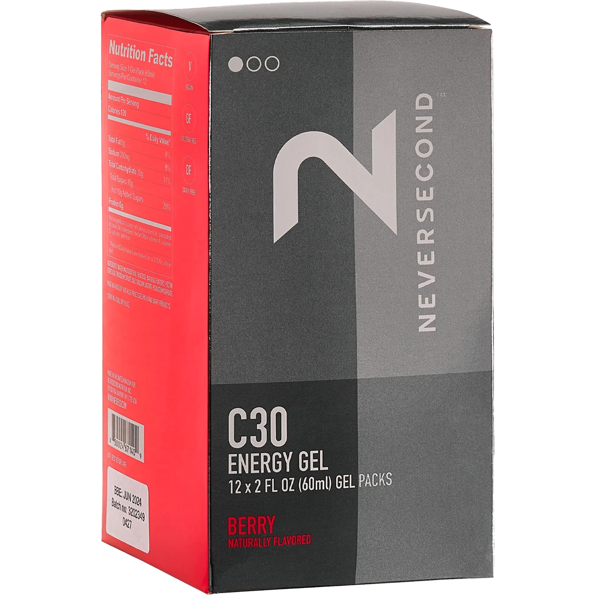 C30 Energy Gel - Fast-Acting Carbohydrate Sports Fuel for Runners, Cyclists & Athletes - Boost Endurance & Performance During Workouts, Marathons & Triathlons