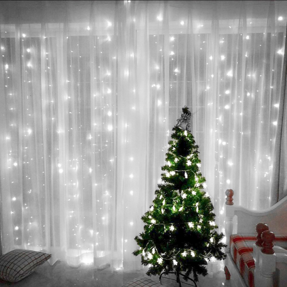 300 LED Party String Lights - 9.84ft x 9.84ft Fairy Lights with 8 Lighting Modes | Waterproof Outdoor & Indoor Decorative Lights for Wedding, Garden, Patio, Bedroom, Party & Home Decor