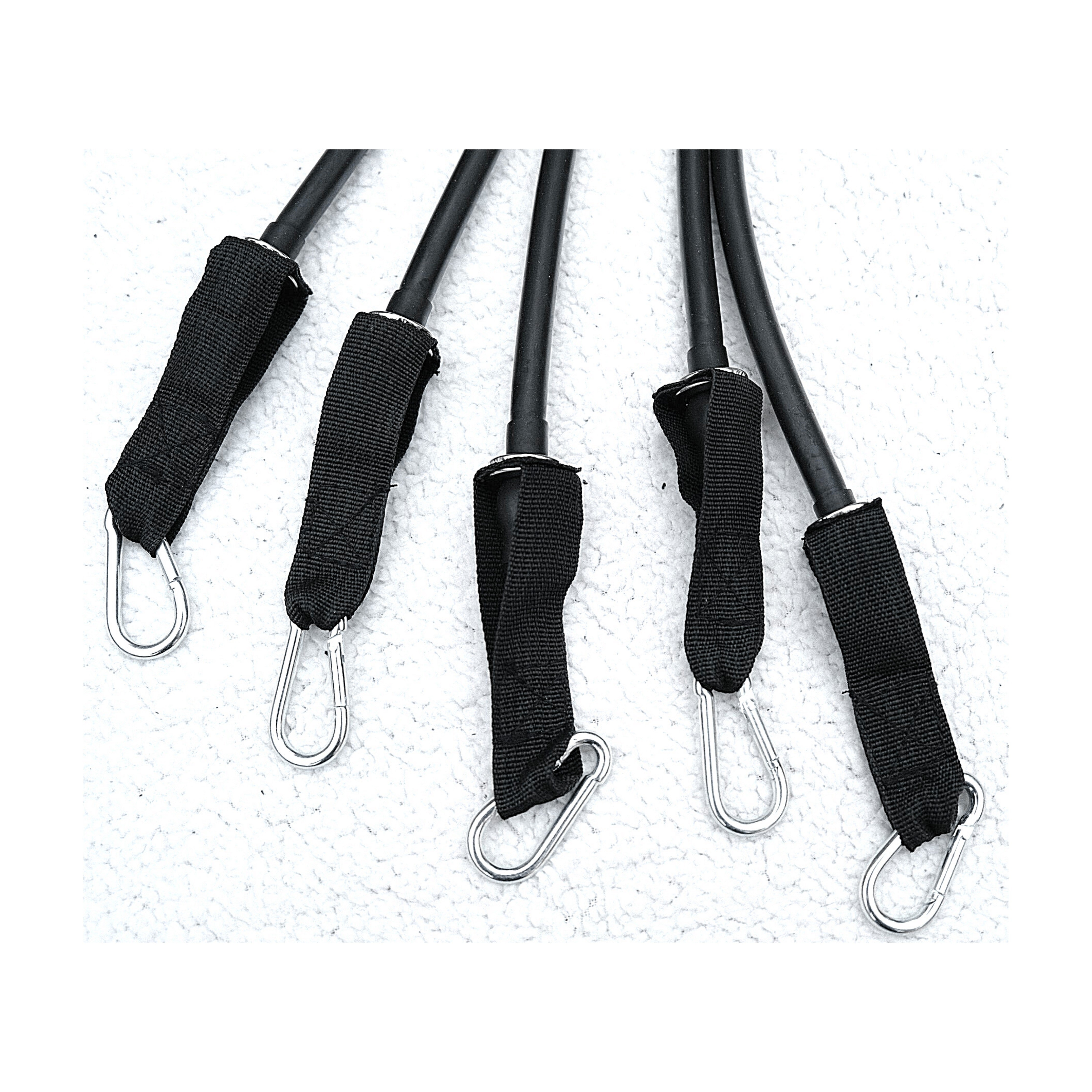 Premium Resistance Bands with Handles - Set of 5 for Strength Training, Home Workouts, Physical Therapy & Fitness Exercises | Ideal for Men & Women | Perfect for Gym, Yoga, Pilates & Rehabilitation