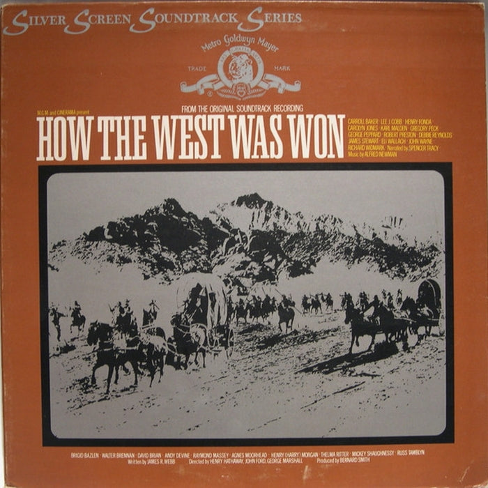 Original Soundtrack Recording - How The West Was Won by Alfred Newman, Debbie Reynolds, Ken Darby (VG+/VG+) - Perfect for Western Movie Fans & Vinyl Collectors