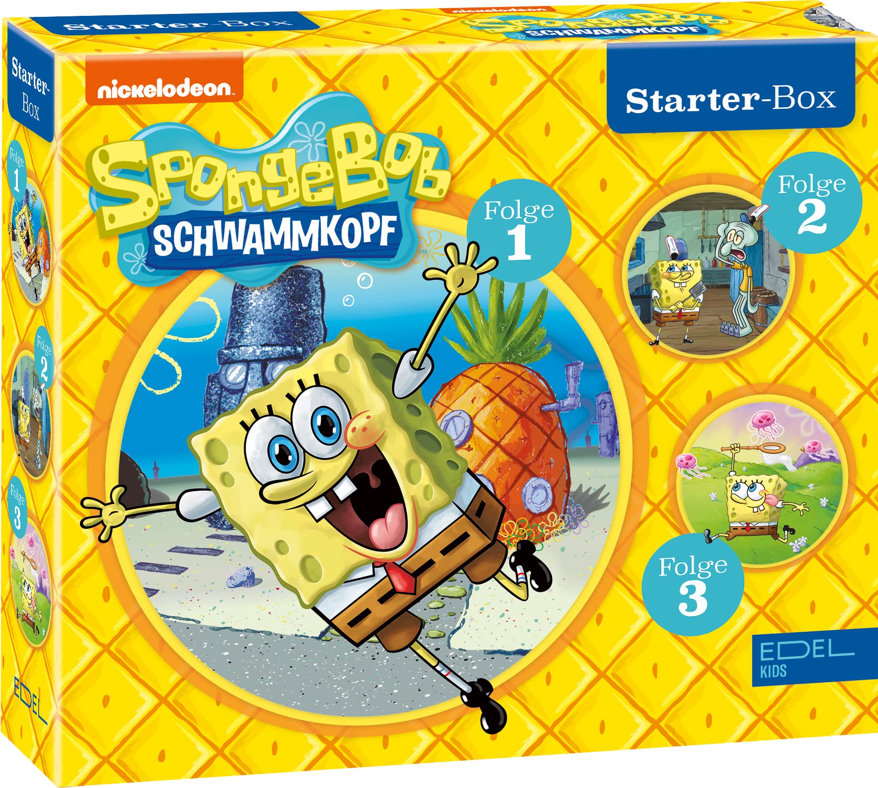 SpongeBob SquarePants Starter Box - 1 Audio Story Collection for Kids | Perfect for Bedtime, Car Rides & Early Learning