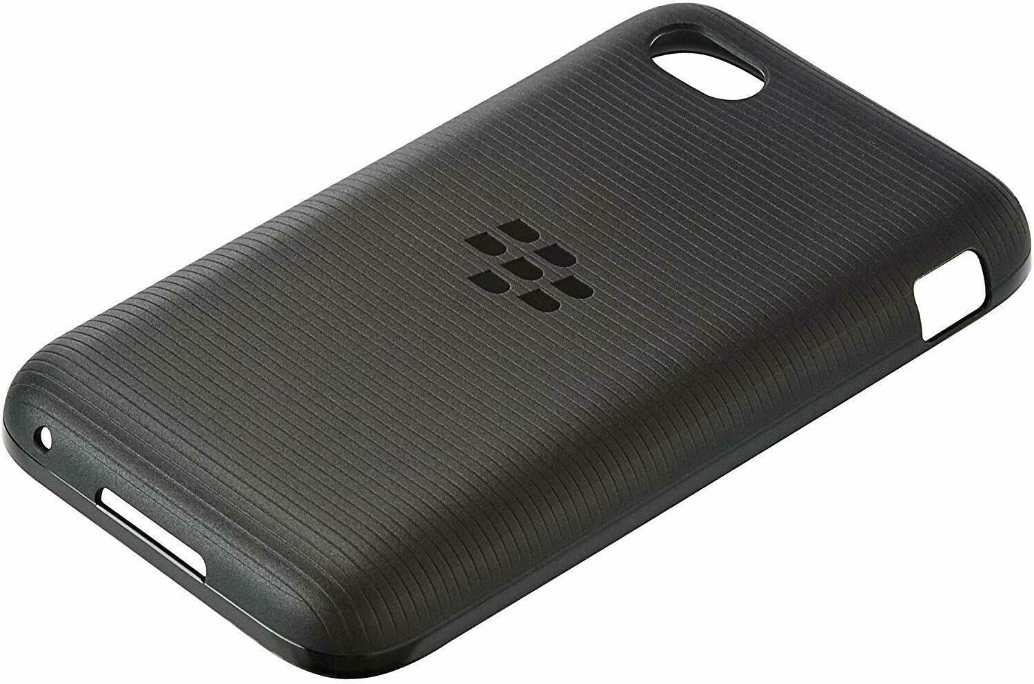BlackBerry Q5 Soft Shell Case Cover - Durable Black Protective Phone Case for BlackBerry Q5 ACC 54693 (2013 Model) | Perfect for Daily Use, Work & Travel Protection