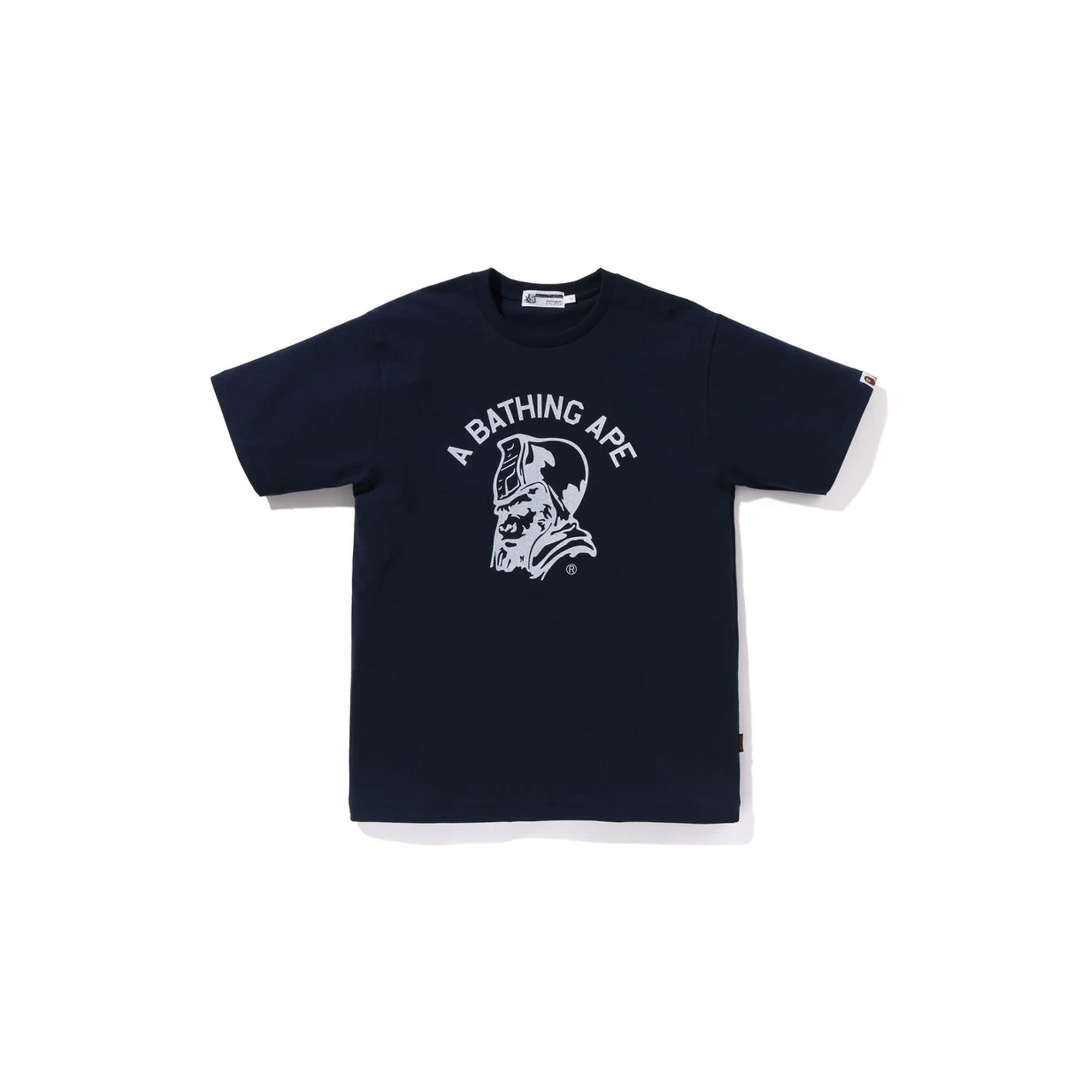 Bape MadeWithGeneral Tee - Navy Blue Streetwear T-Shirt for Men | Casual Wear & Urban Fashion | Perfect for Street Style & Everyday Outfits