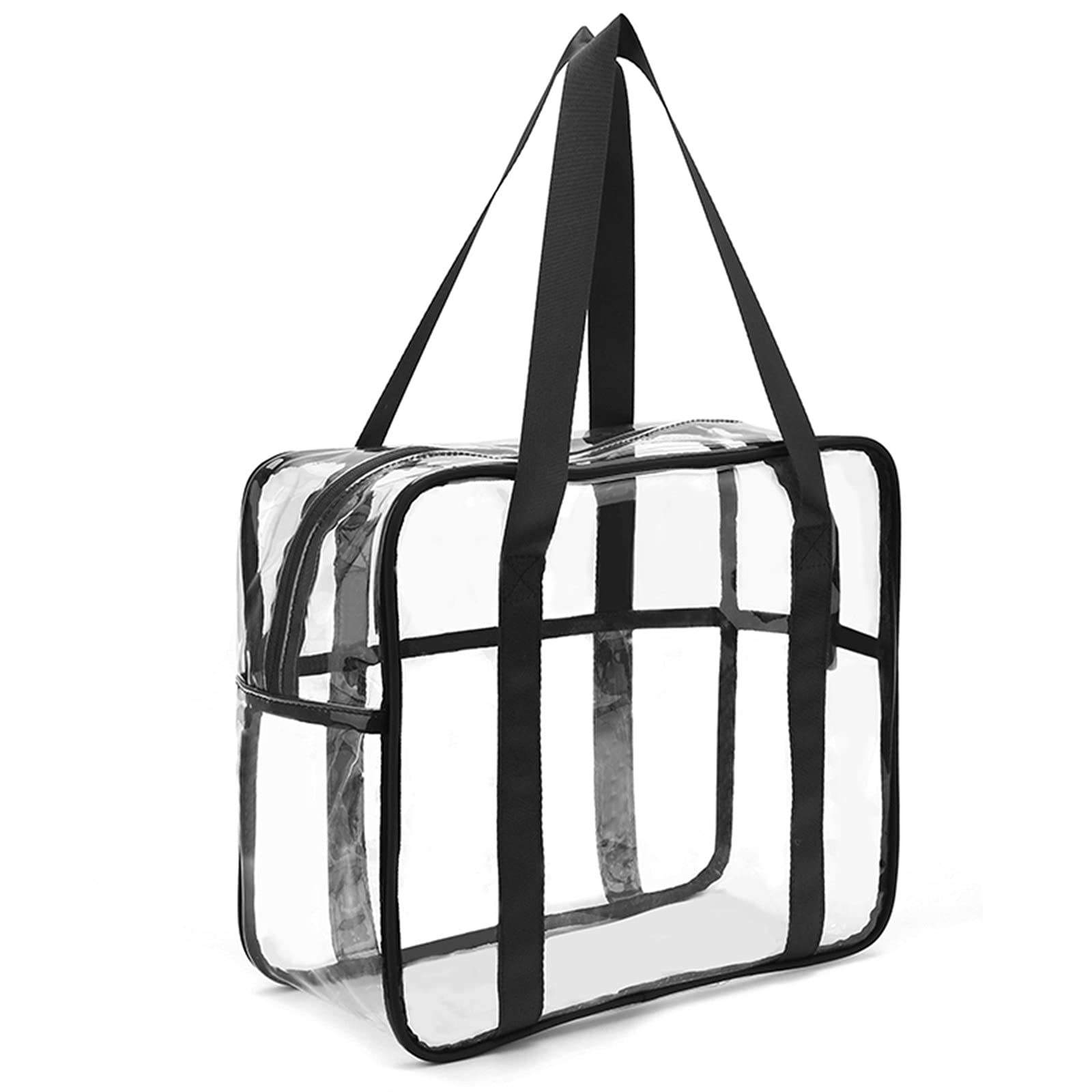 Women's PVC Tote Bag for Travel - Multifunctional Cosmetic & Toiletries Storage Organizer | Perfect for Airplane Carry-On, Gym Essentials & Daily Use