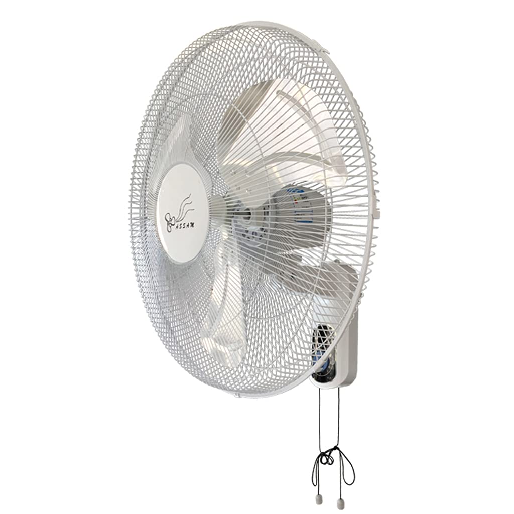 20-Inch Wall Mount Fan with 3 Blades - 3 Speed Settings, 90° Oscillation & Adjustable Tilt - Perfect for Bedroom, Office, Warehouse, Workshop, Terrace & Basement Cooling - Stay Cool in Hot Weather