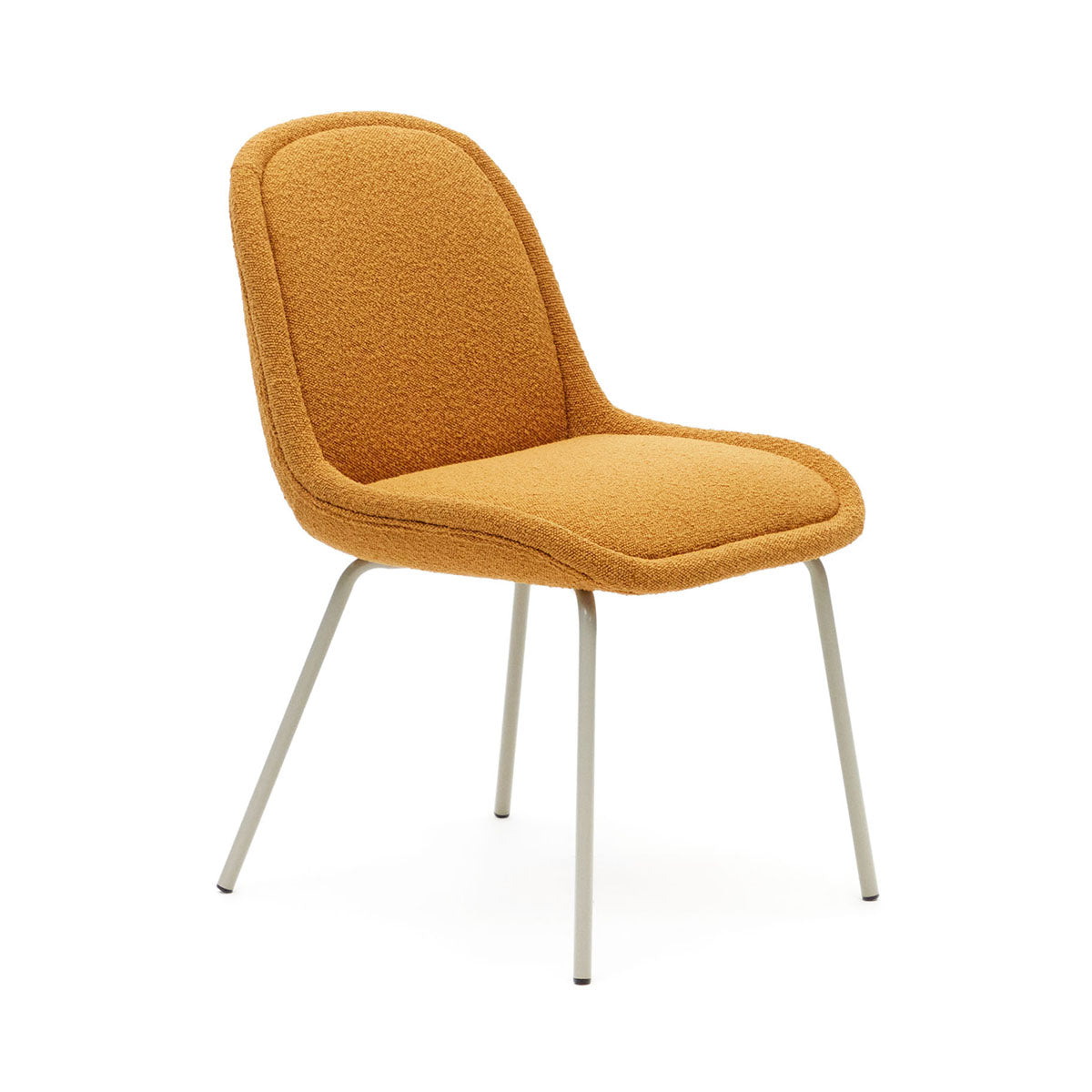 Aimin Chair by Kave Home - Modern Accent Chair for Living Room, Bedroom & Office - Comfortable Upholstered Lounge Chair with Wooden Legs