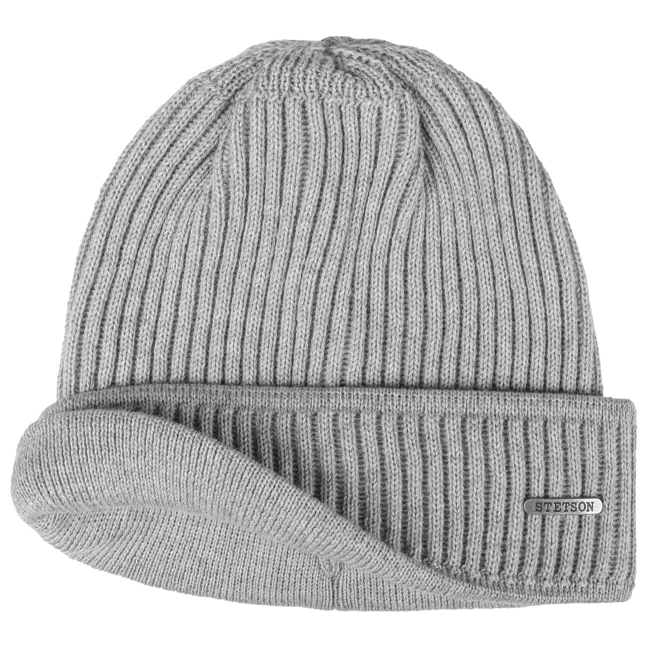 Stetson Parkman Knit Hat for Men - Warm Winter Beanie for Outdoor Activities, Hiking, and Skiing