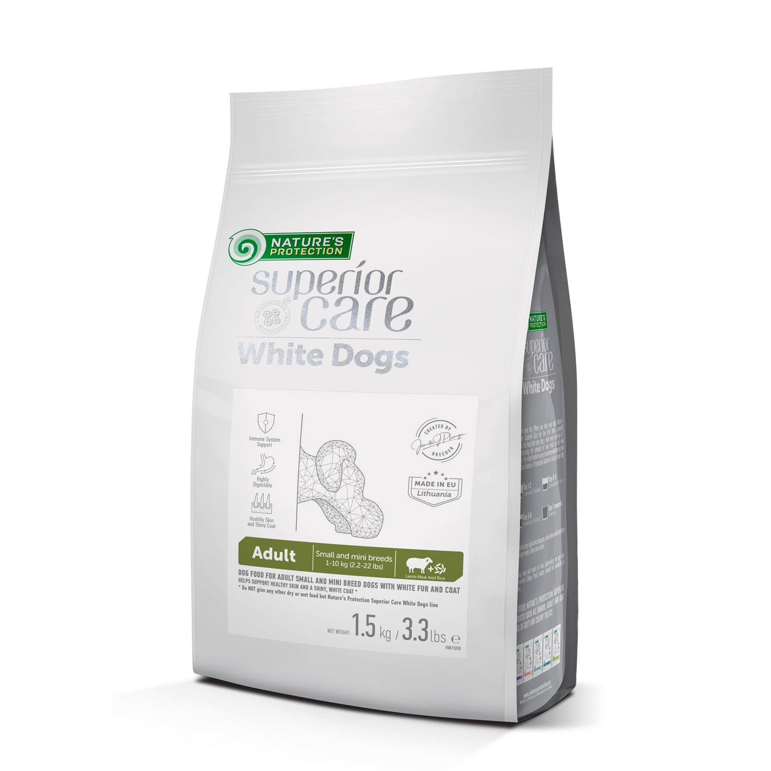 Premium Lamb Formula Small Breed Dog Food for Adults - Supports Healthy Skin & Shiny Coat - Ideal for Indoor & Active Lifestyles