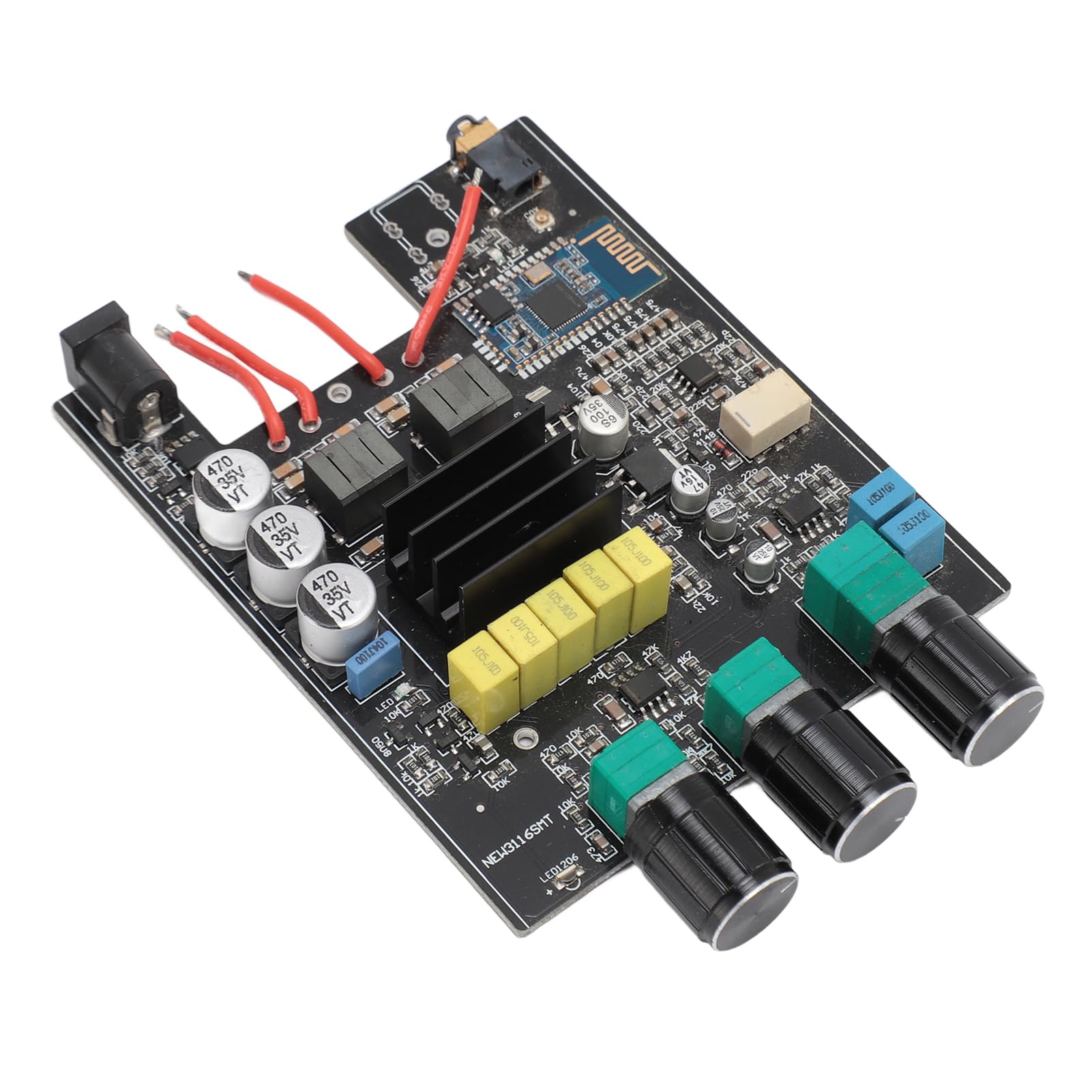 TDA3116D2 QCC3003 120W Dual Channel Bluetooth Amplifier Board, DIY Wireless Speaker Kit for PC, Home Theater, Car Audio, and Multimedia Systems