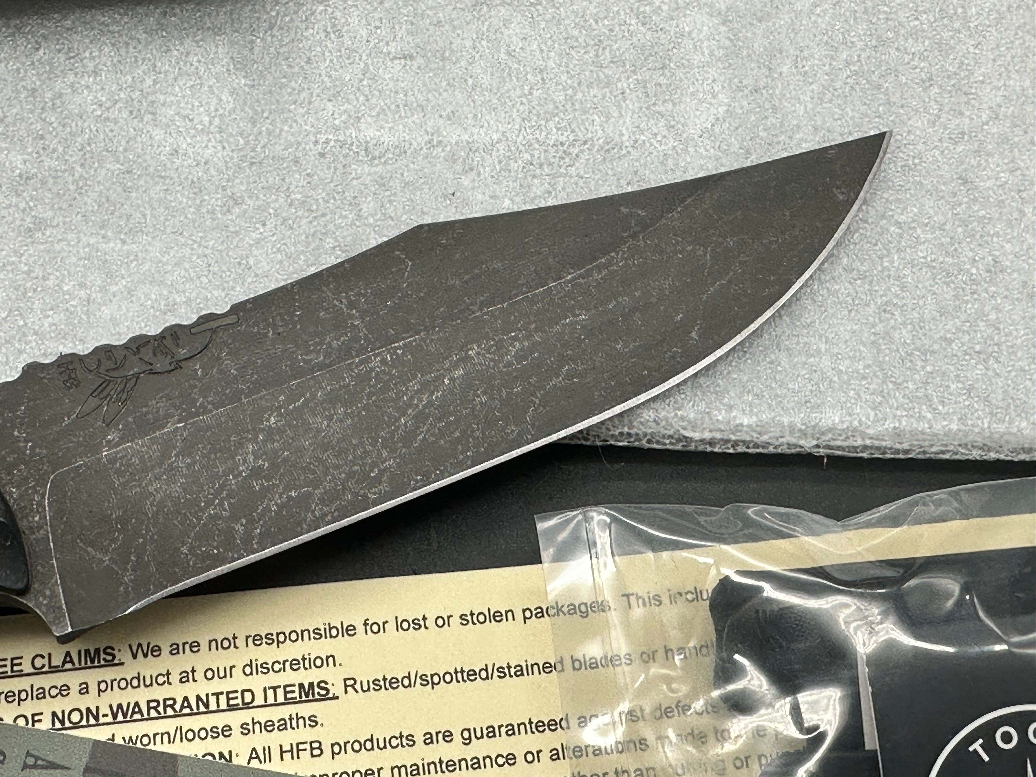 Half Face Blades Crow Scout - Premium Tactical Survival Knife for Outdoor Camping, Hunting & Bushcraft | Durable Full Tang Fixed Blade with Sheath | Perfect for Wilderness Adventures & Emergency Preparedness