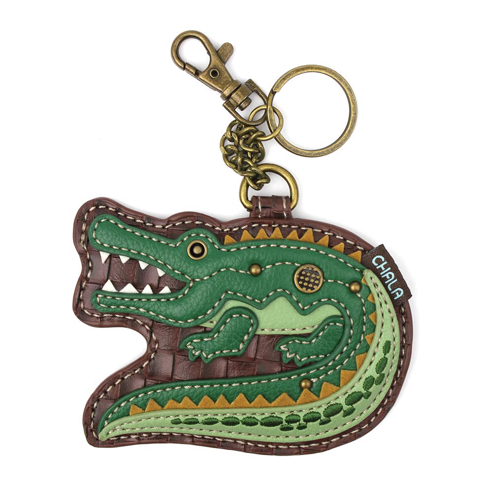 Stylish Chala Coin Purse & Key Fob Holder - Compact Leather Wallet for Women - Perfect for Travel, Shopping, and Everyday Essentials