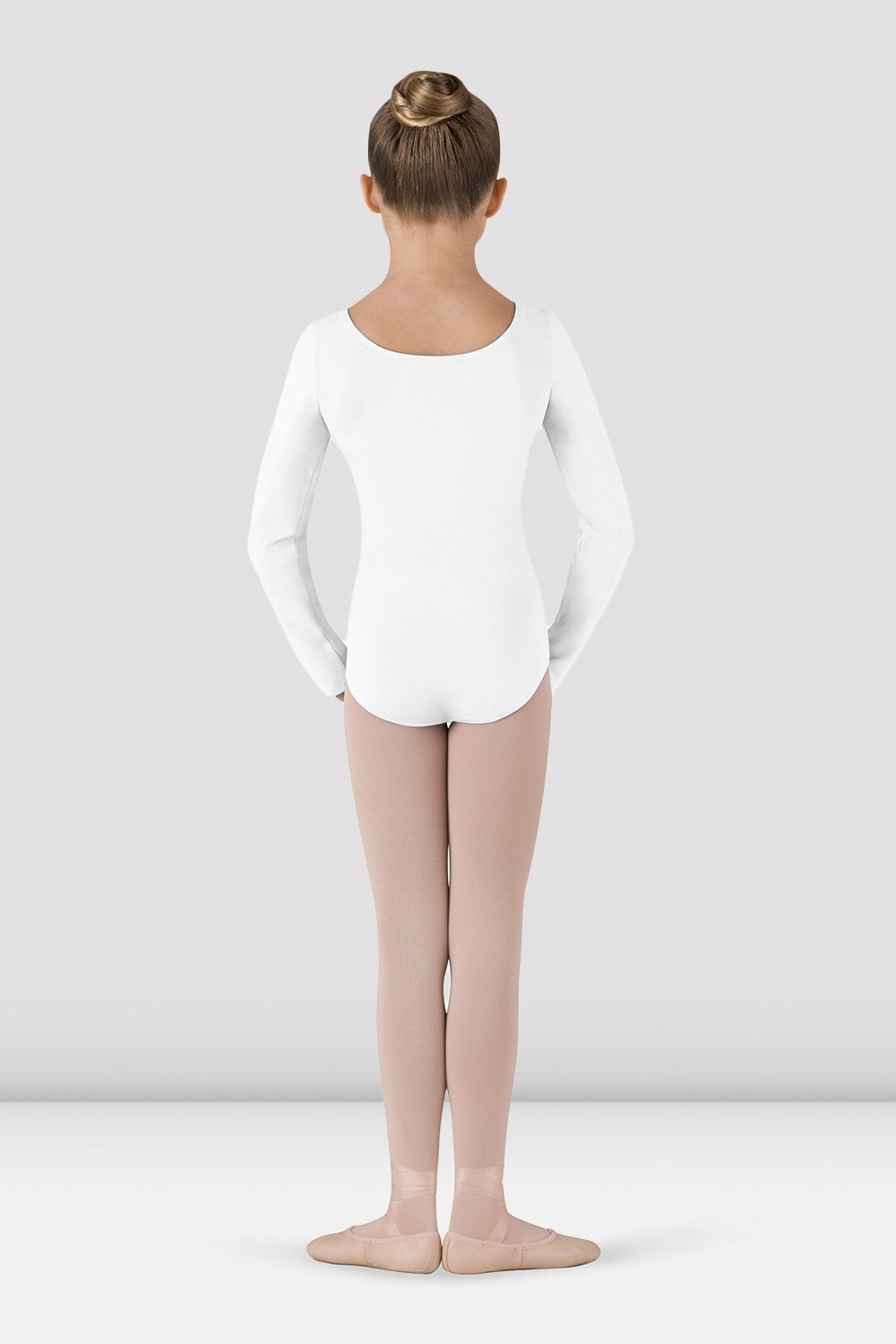 Girls Long Sleeve Leotard - Basic Dance Leotard for Ballet, Gymnastics & Performance - Comfortable Stretch Fabric for Kids & Toddlers