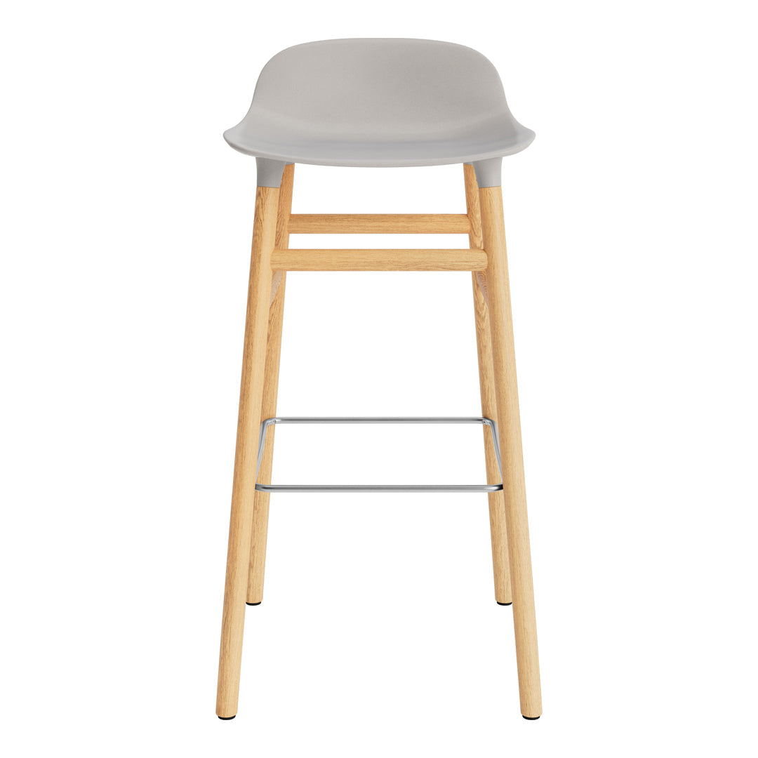 Modern Wooden Bar Stools with Sturdy Wood Legs - Perfect for Kitchen Islands, Home Bars & Dining Counter Seating