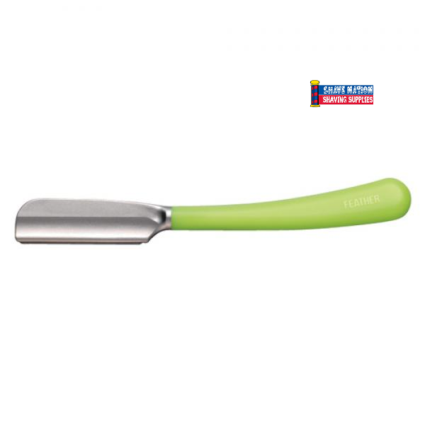 Feather Artist Club Japanese Straight Razor - Premium Lime Scented Shaving Tool for Men - Perfect for Professional Barbers and Home Grooming