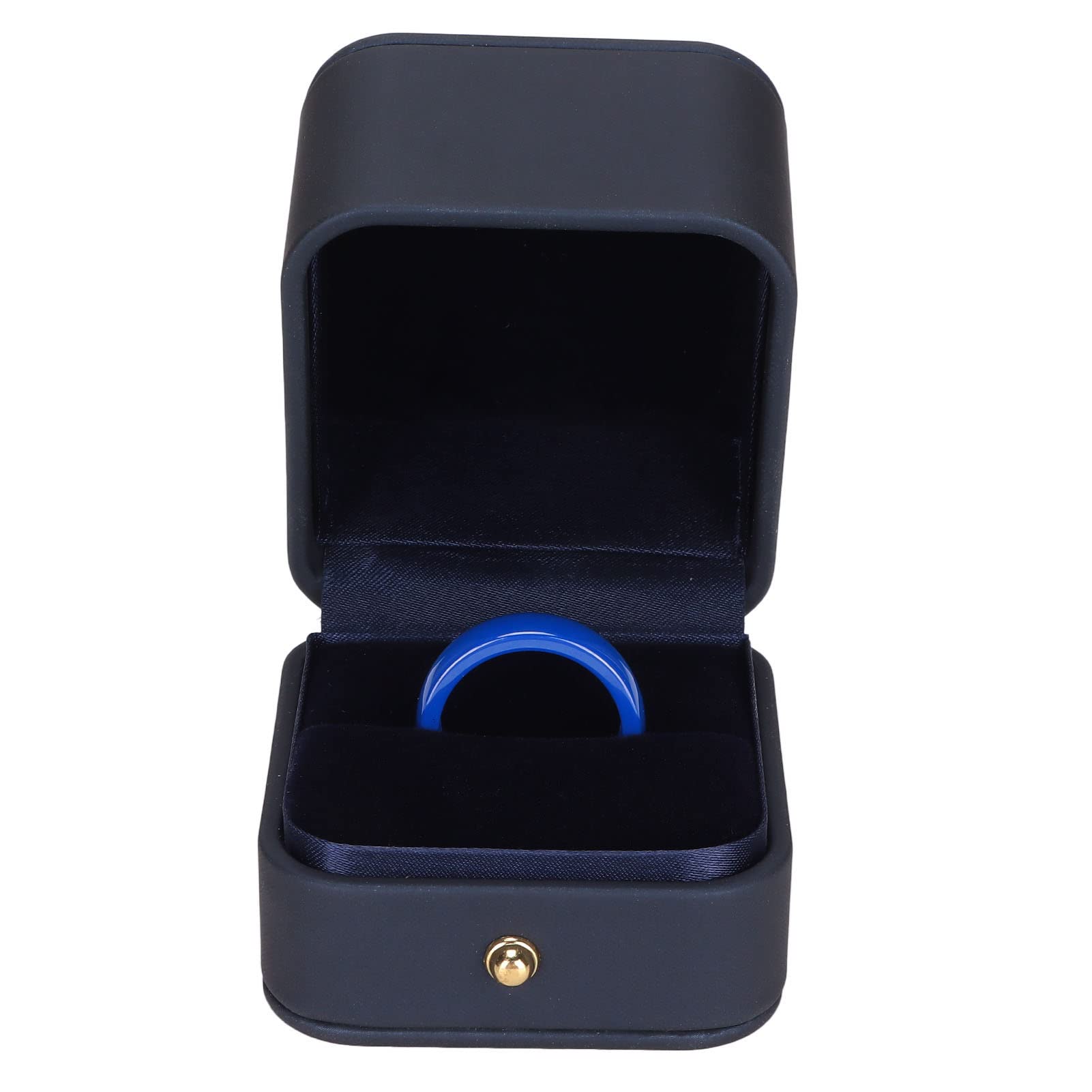 Smart Ring Key Fob for Tesla Model 3/X/S/Y - Ceramic Blue Finger Ring Car Key Replacement - Perfect for Keyless Entry & Secure Vehicle Access