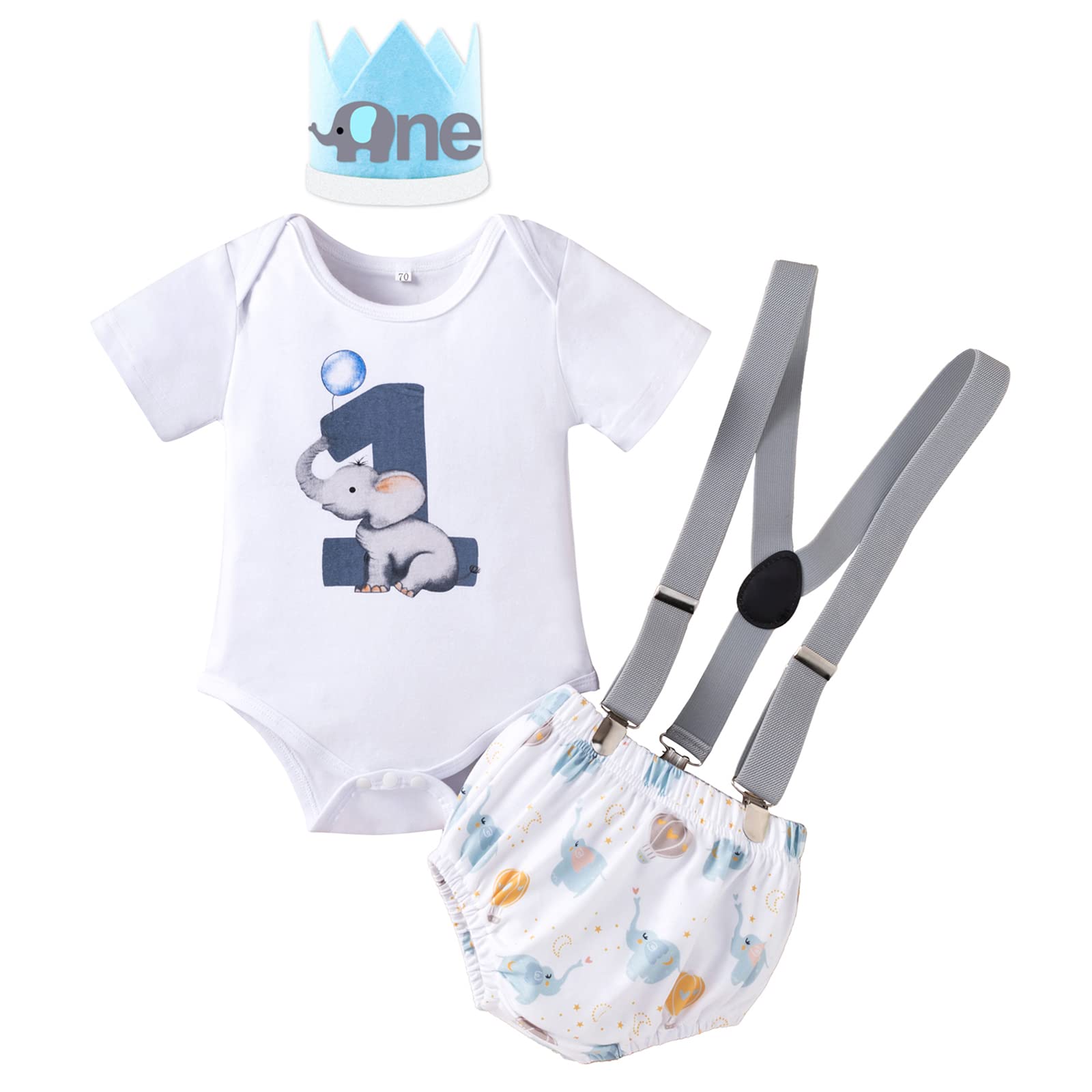 IMEKIS Baby Boys' Cotton Bodysuit - Soft & Comfortable Infant Onesie for Newborns | Perfect for Playtime, Daycare & Family Outings
