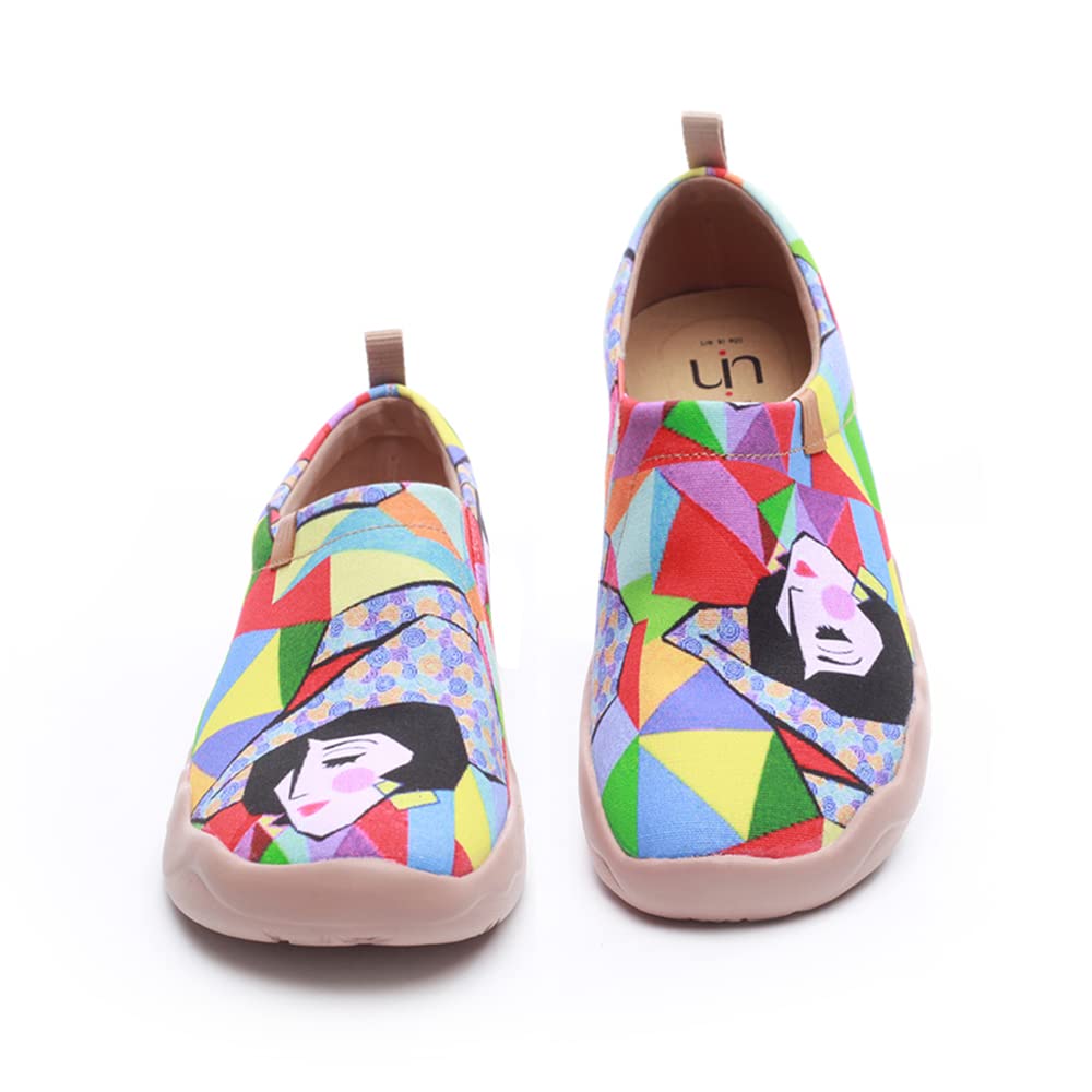 UIN Women's Comfortable Walking Loafers - Lightweight Slip-On Flats for Travel, Work & Everyday Wear