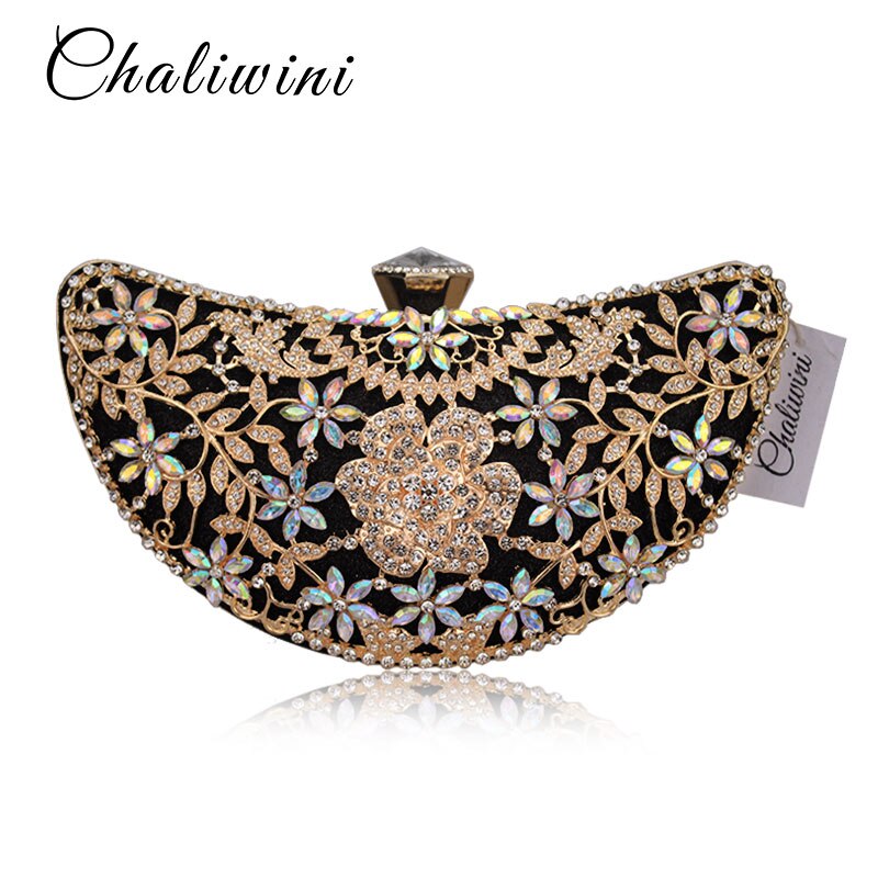 Elegant Women's Classic Clutch Evening Bag for Parties, Weddings & Formal Events - Stylish Handheld Purse for Night Out
