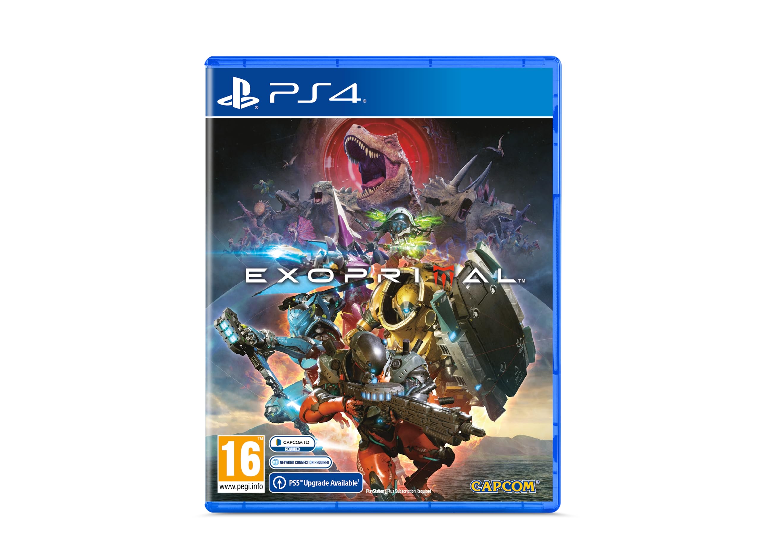 Exoprimal PS4 Game - Action-Packed Dinosaur Hunting Adventure for PlayStation 4 - Perfect for Sci-Fi Fans & Thrill Seekers