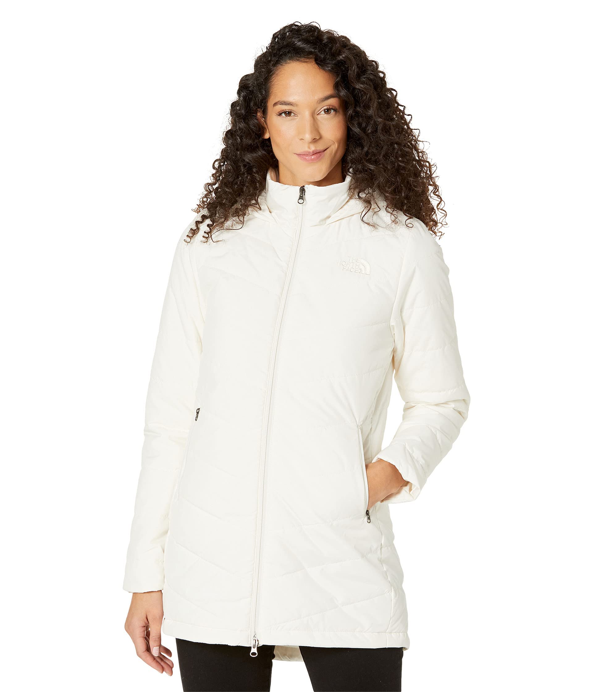 The North Face Tamburello Parka for Women - Waterproof Winter Jacket with Hood - Warm Insulated Coat for Cold Weather, Hiking & Outdoor Activities