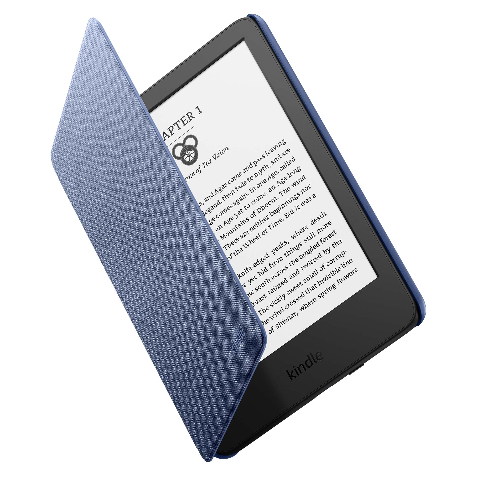 Amazon Kindle Case - Thin & Lightweight Foldable Protective Cover with Fabric Finish | Perfect for Travel, Reading & Everyday Use