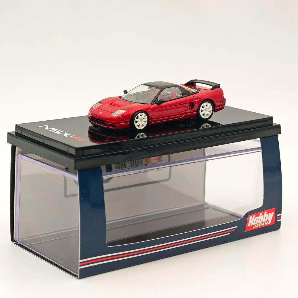 1/64 Scale Hobby Japan Honda NSX R (NA2) Diecast Model Car with Genuine Seats - Pearl Red Limited Edition Collectible for Display & Racing Enthusiasts - Perfect for Showcase, Gift, and Car Collection
