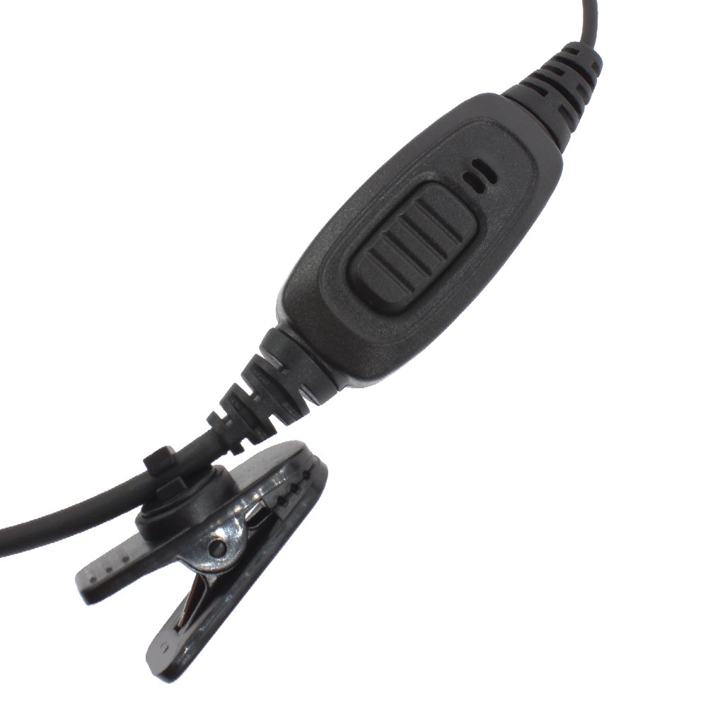 Hytera TC980 TC780 TC780M TC610P TC380M TC370M Compatible G-Shape Earpiece Headset - Secure & Comfortable Radio Communication for Security, Construction & Outdoor Activities