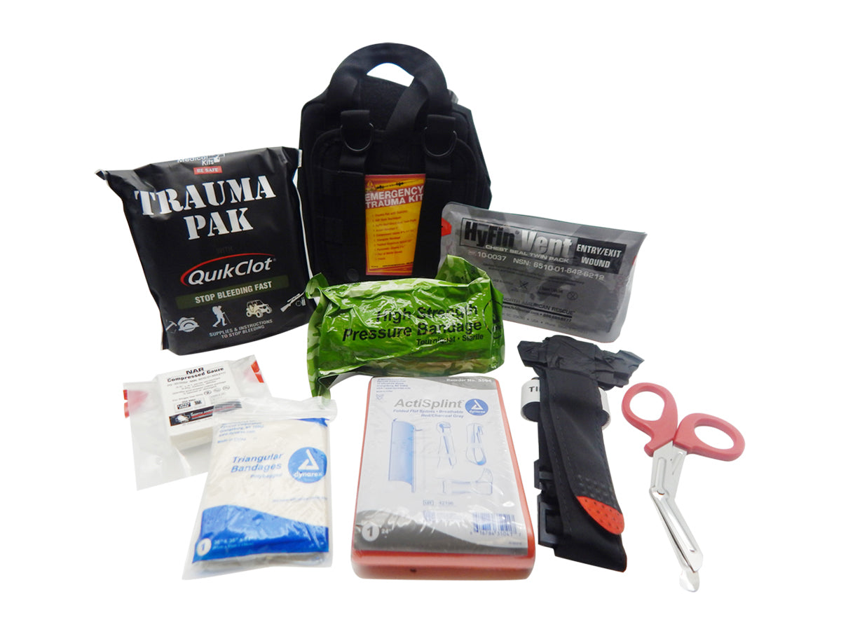 Premium Bleed Control Kit - First Aid Trauma Kit for Emergency Wound Care | Stop Heavy Bleeding Fast | Ideal for Home, Car, Outdoor & Survival Situations
