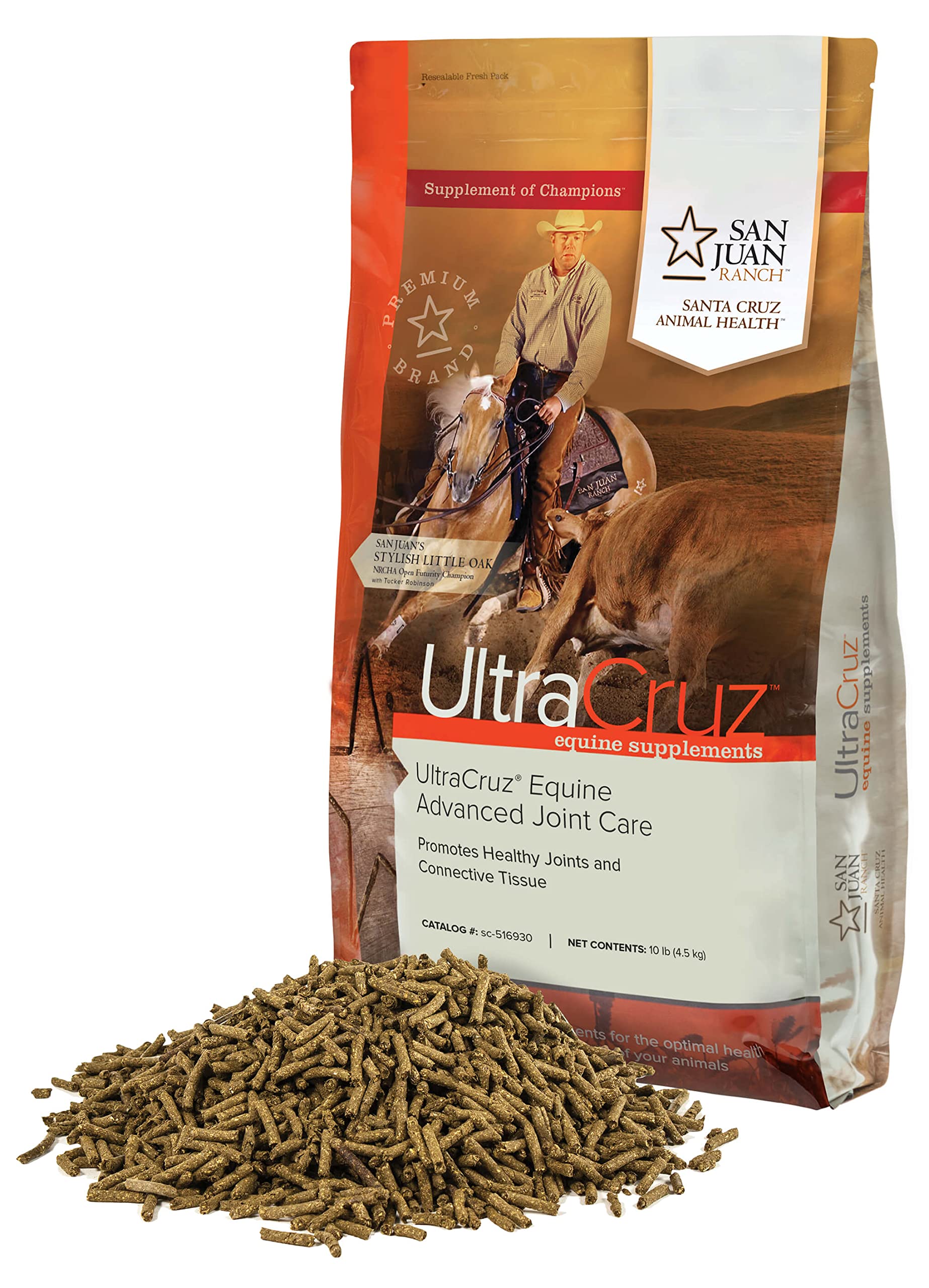 UltraCruz Advanced Joint Supplement for Horses - 25 lb Pellet (90 Day Supply) | Supports Mobility & Joint Health | Ideal for Performance Horses, Senior Horses & Recovery