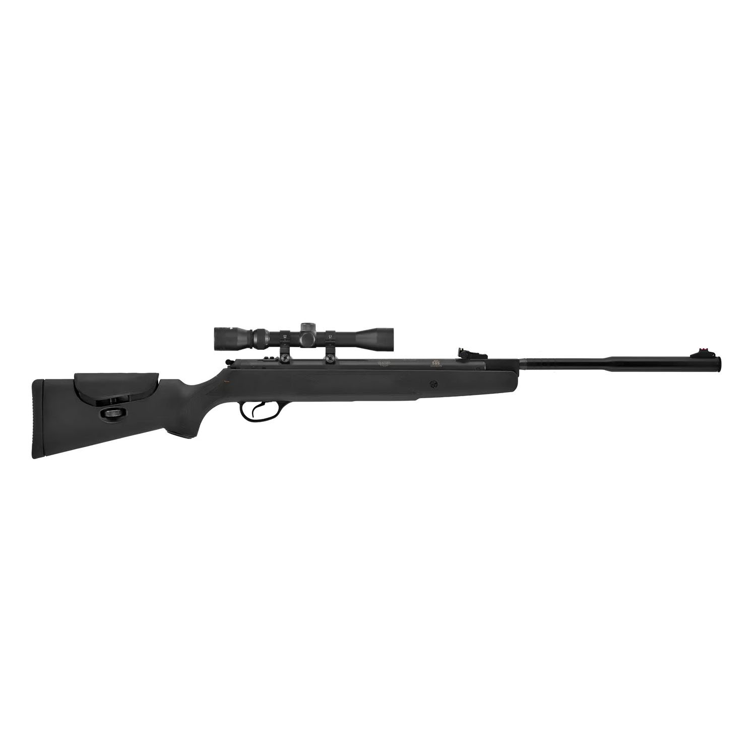 Hatsan Mod 87 Vortex QE Combo Gas Piston Air Rifle - .177 Caliber Break Barrel with Scope - Quiet & Powerful for Hunting, Pest Control & Target Shooting