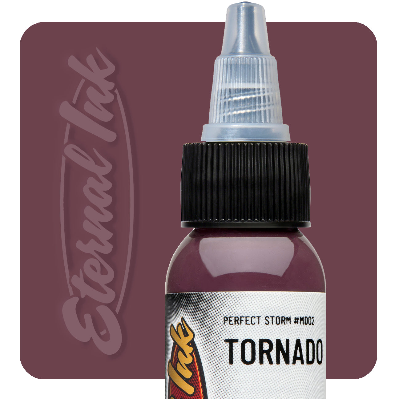 Eternal Perfect Storm Tornado Ink 1oz - Premium Waterproof Calligraphy Ink for Artists - Perfect for Drawing, Painting & Tattoo Designs