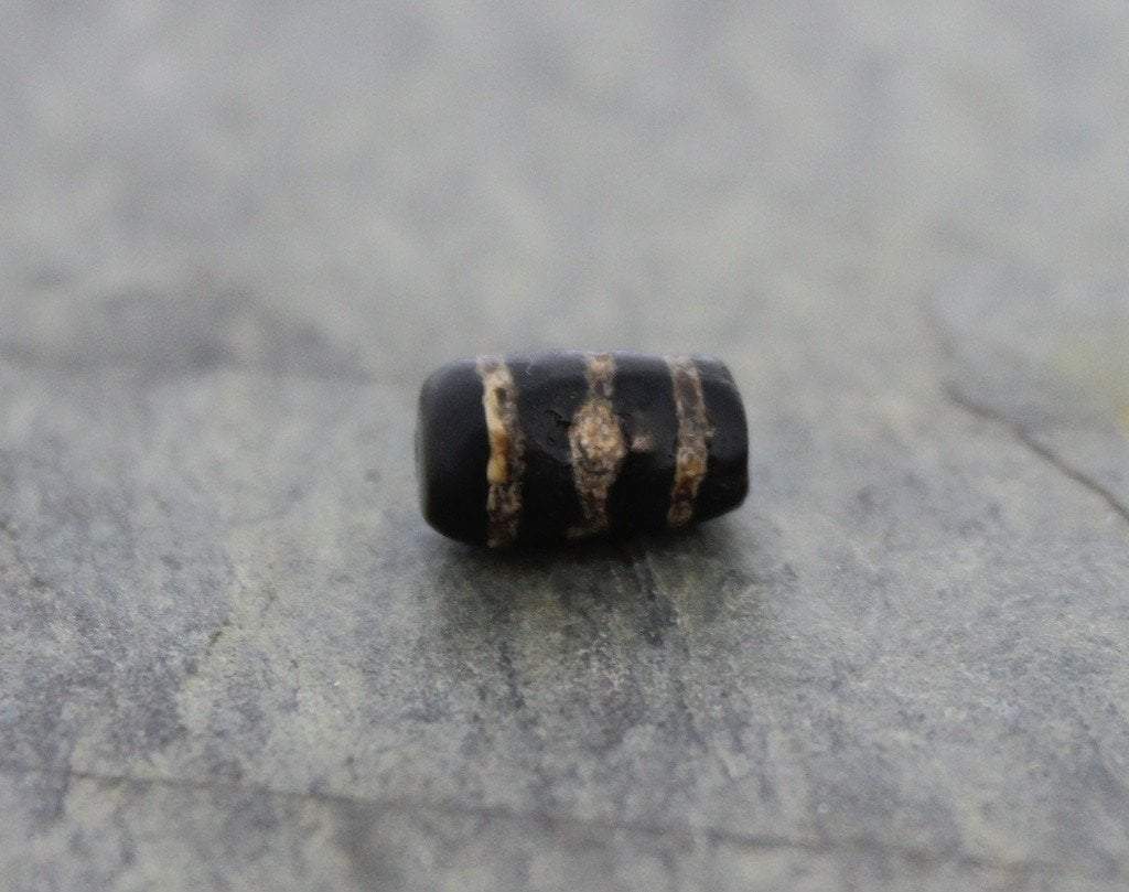 Authentic Ancient Tiny Dzi Beads - Tibetan Buddhist Prayer Beads for Meditation, Healing & Spiritual Protection