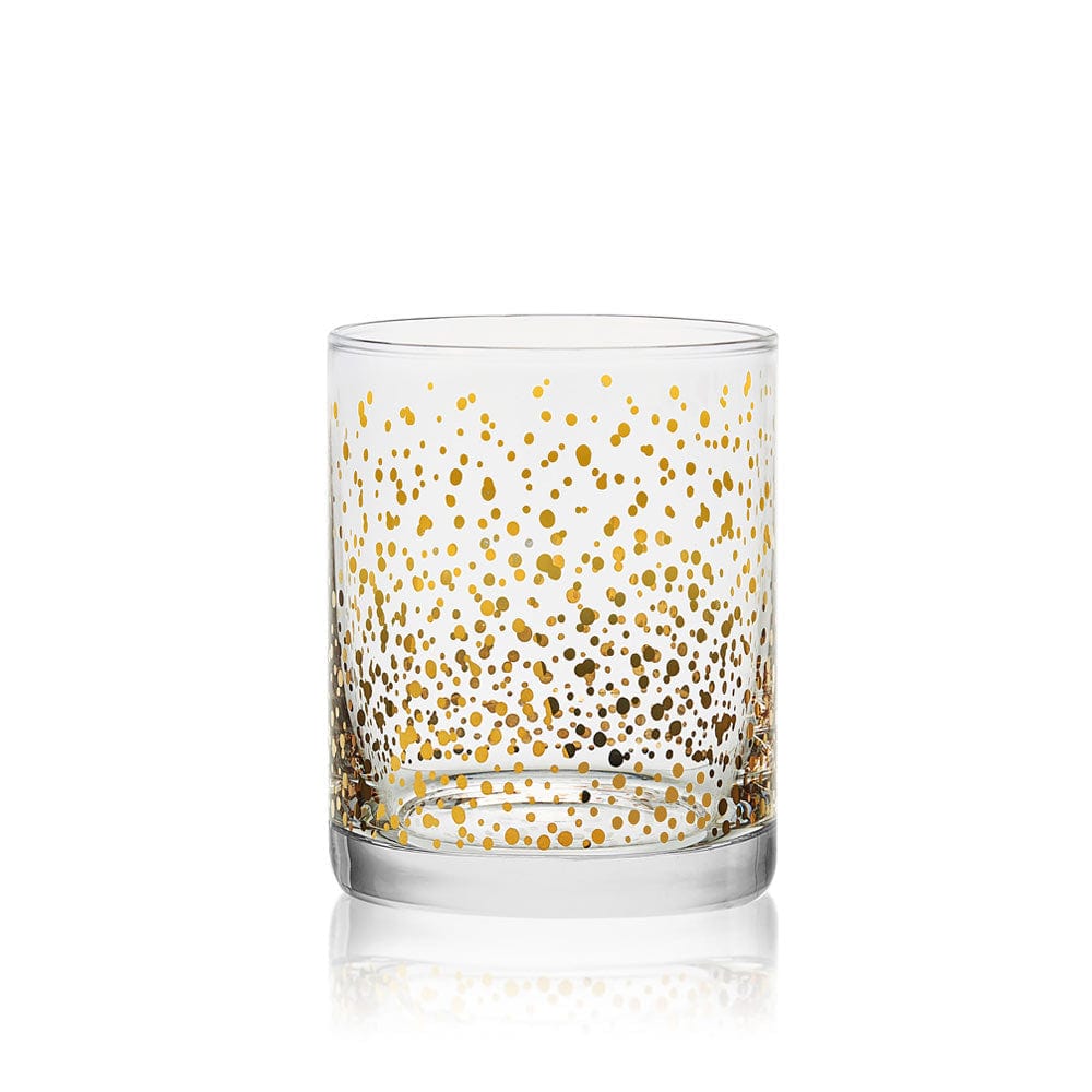 Premium Set of 4 Double Old Fashioned Whiskey Glasses - Heavy Base Crystal Clear Drinking Glasses for Bourbon, Scotch & Cocktails - Perfect for Home Bar, Gifts & Entertaining