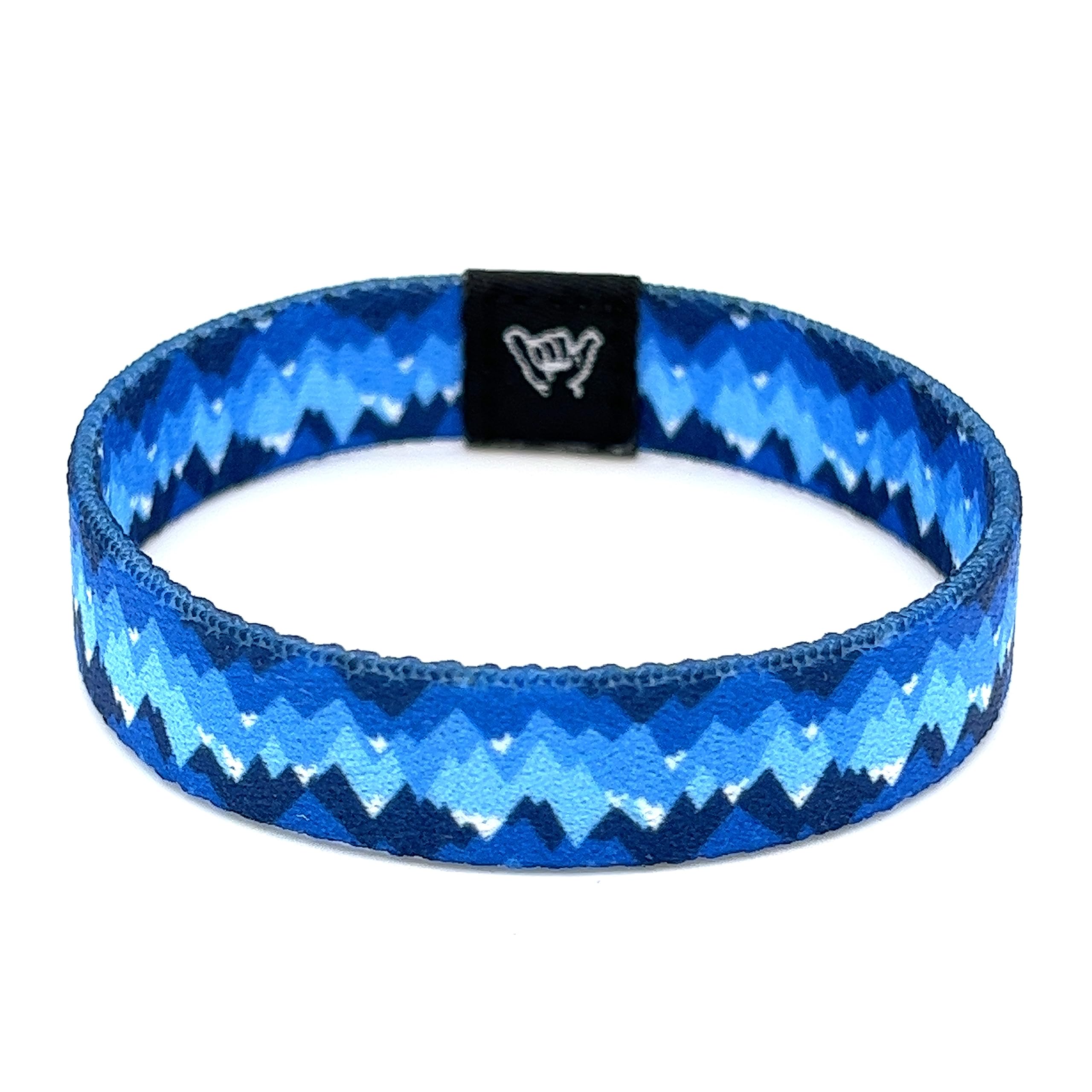 Hang Loose Bands - Southwestern Wrap Bracelet for Men, Women & Teens - Comfortable Summer Wristband - Boho Reversible Friendship Bracelet - Perfect for Music Festivals, Beach Vacations & Boho Fashion