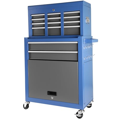 6+2 Drawer Grey