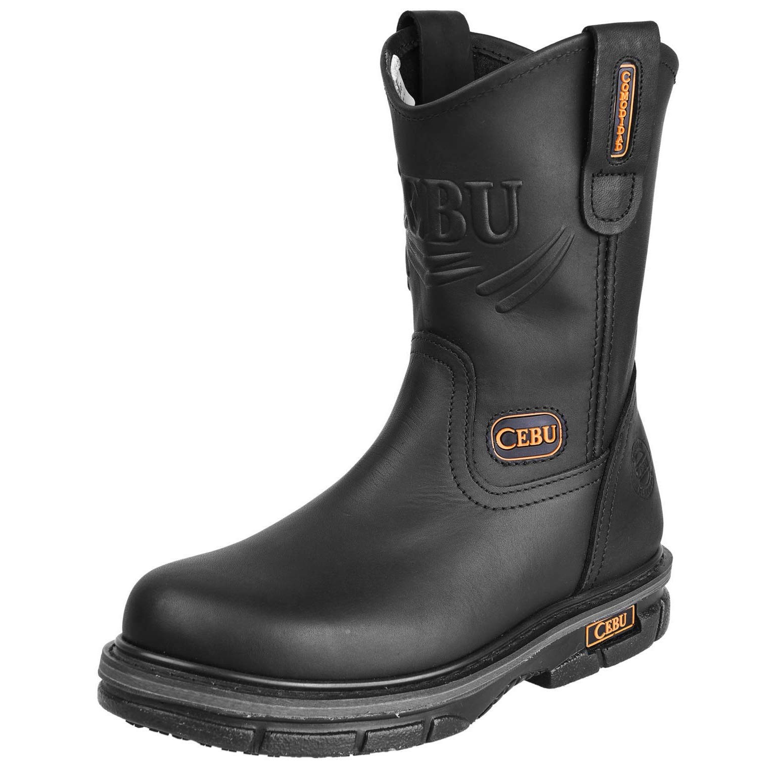 CEBU Men's Max Grip Work Gloves - Durable & Non-Slip Safety Gloves for Construction, Gardening, and Outdoor Activities