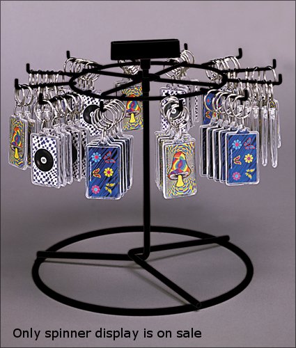 12-Peg Spinning Display Stand - 7.25