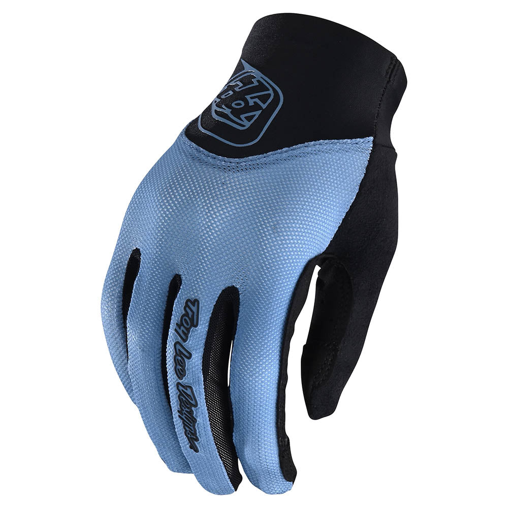 Women's Ace Glove Solid Smokey Blue - Premium Leather Driving Gloves for Women - Perfect for Winter, Driving, and Outdoor Activities