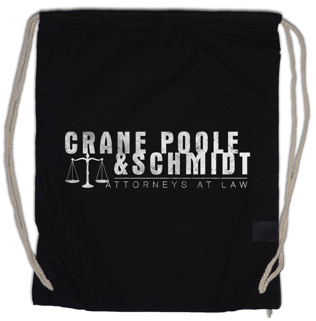 Crane Poole & Schmidt Drawstring Gym Bag - Lightweight Sports Sack for Workout, Yoga & Travel - Perfect for Gym, School & Outdoor Activities