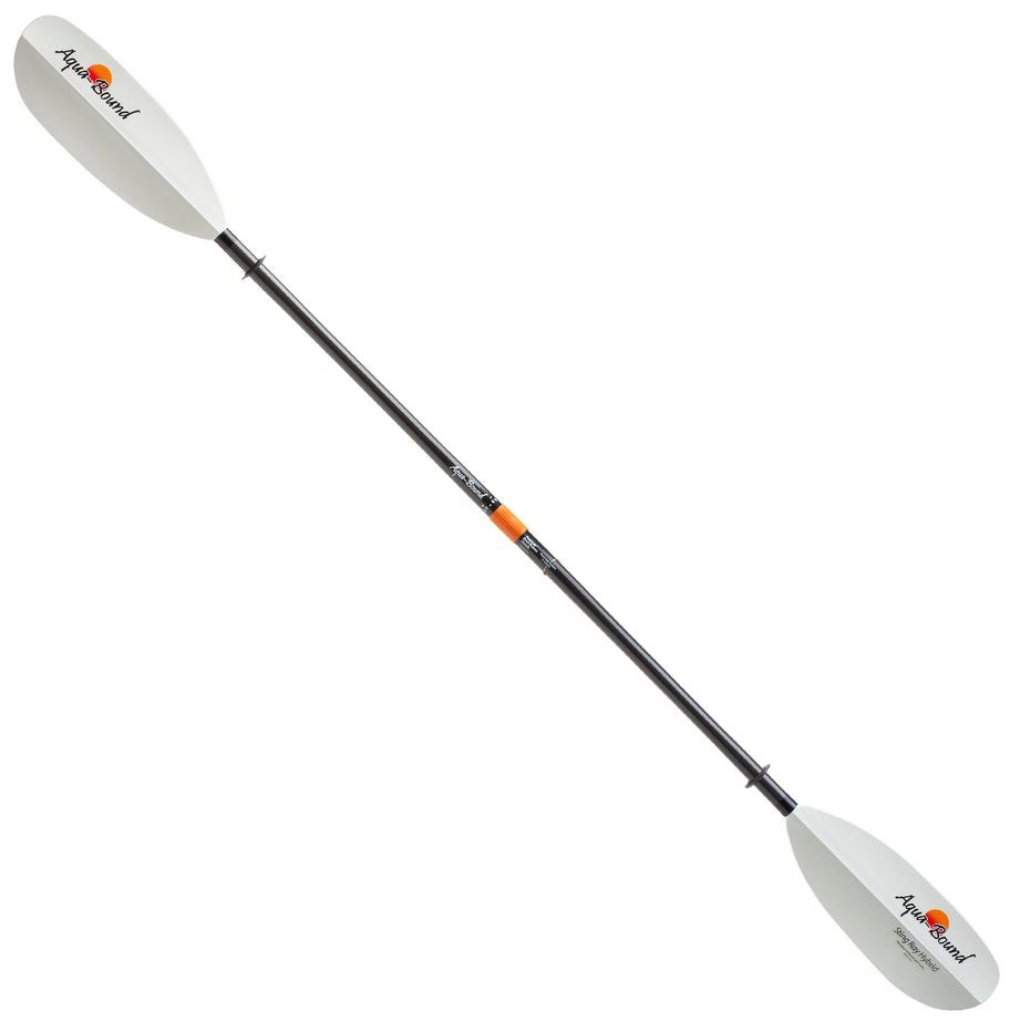 Aquabound StingRay Hybrid Posi Lok Kayak Paddle - Lightweight Carbon Shaft with Adjustable Angle for Kayaking, Canoeing & Fishing | Perfect for Touring, Whitewater & Outdoor Adventures