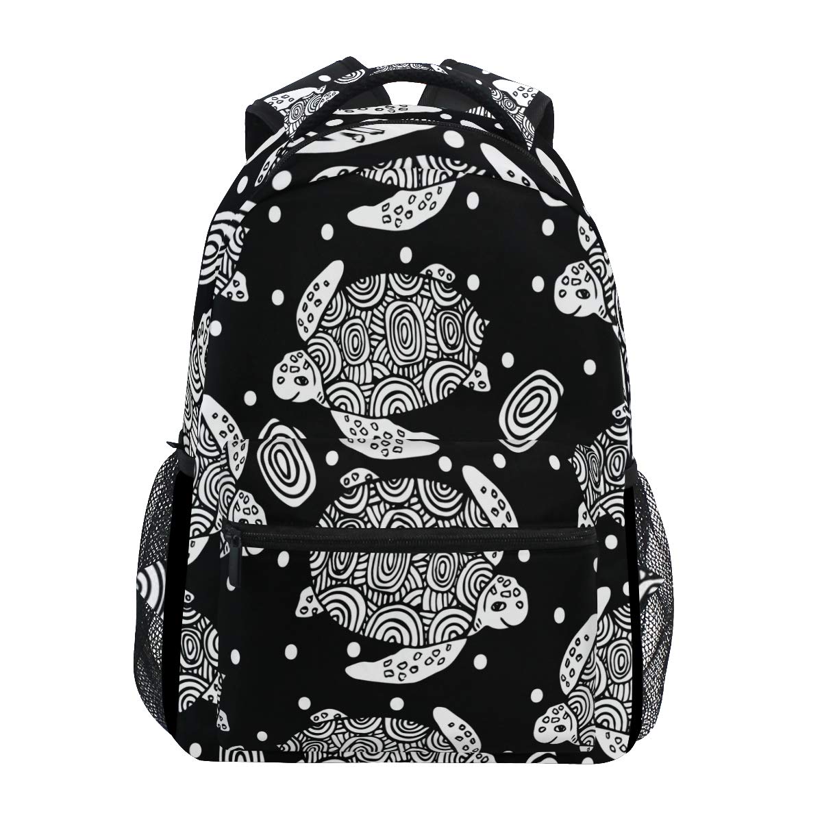 ALAZA Watercolor Sea Turtle Backpack - Lightweight School Bag for Students, Boys & Girls - Perfect for Travel, Hiking & Daily Use