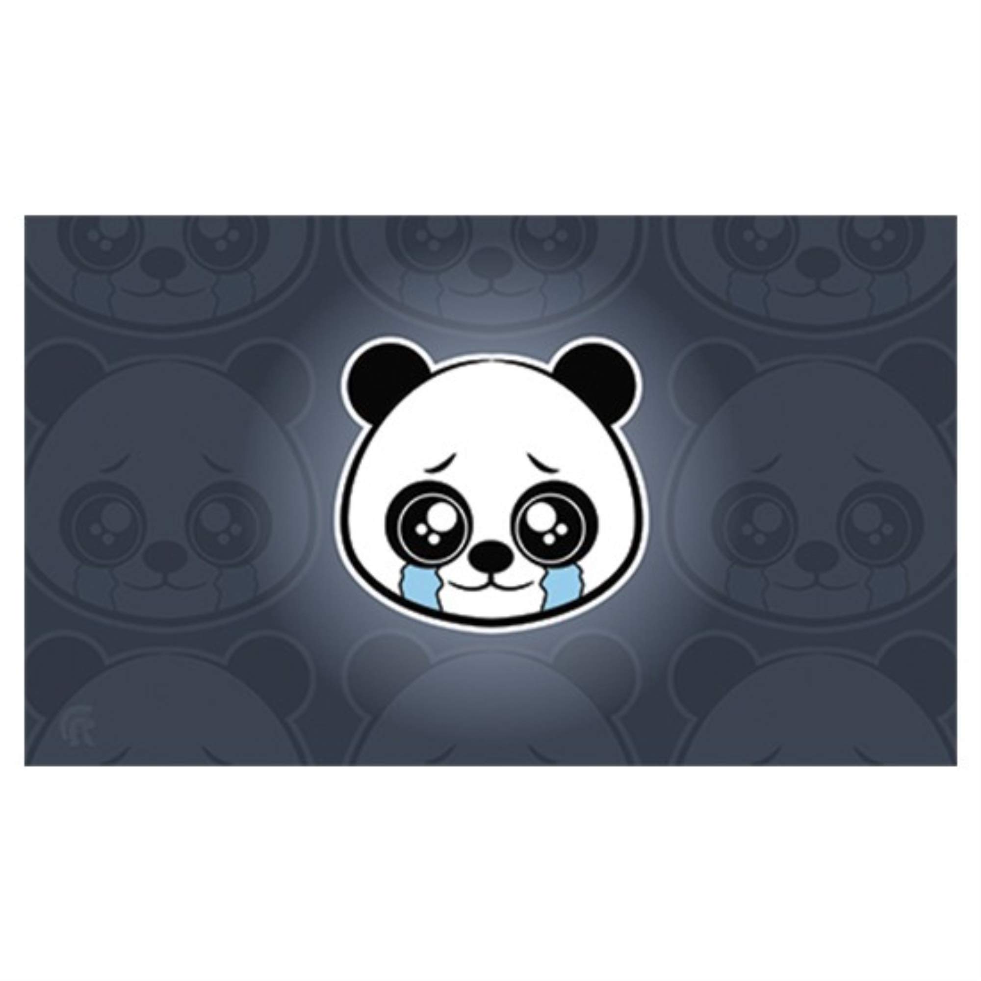 Soft Play Mat for Babies & Kids - Cute Sad Panda Design | Non-Toxic & Waterproof Floor Mat for Nursery, Playroom & Daycare | Perfect for Crawling, Tummy Time & Playtime