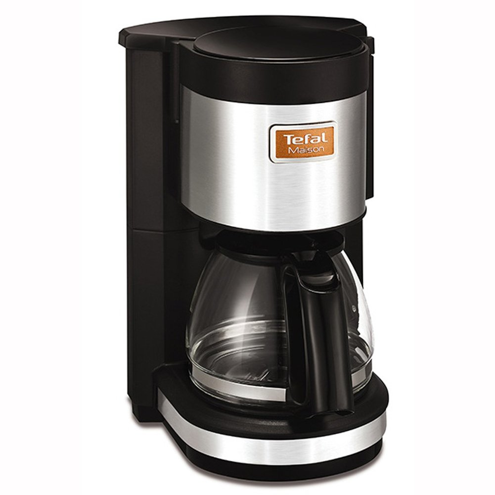 TEFAL CM1708 6-Cup Coffee Maker Brewer - Perfect for Home, Office & Small Kitchens | Fast Brewing & Compact Design