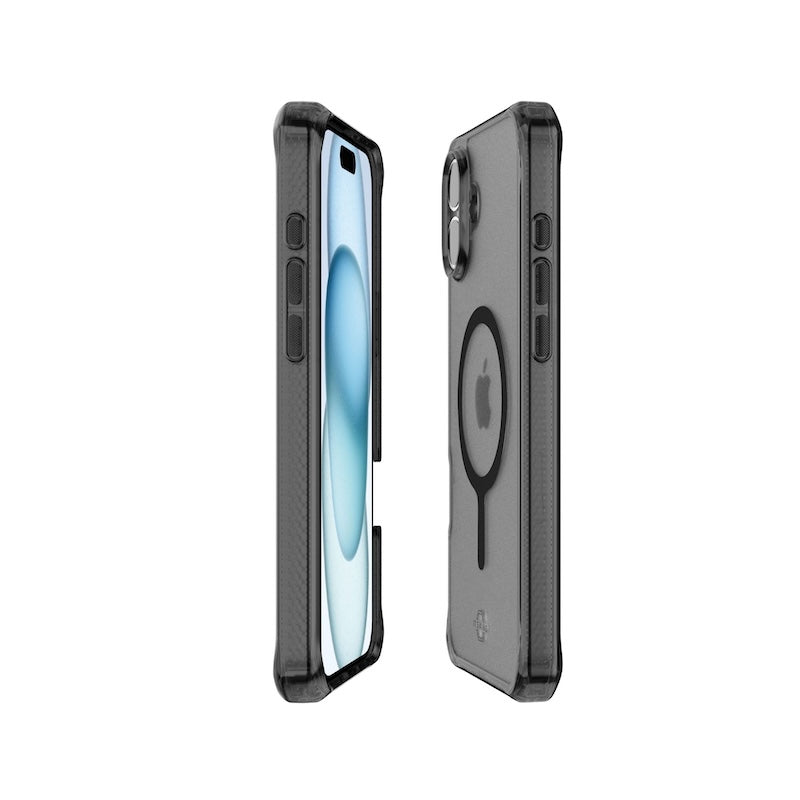 iTSKINS Hybrid Rugged Case for iPhone 16 - Shockproof & Durable Protection - Perfect for Outdoor, Travel & Everyday Use