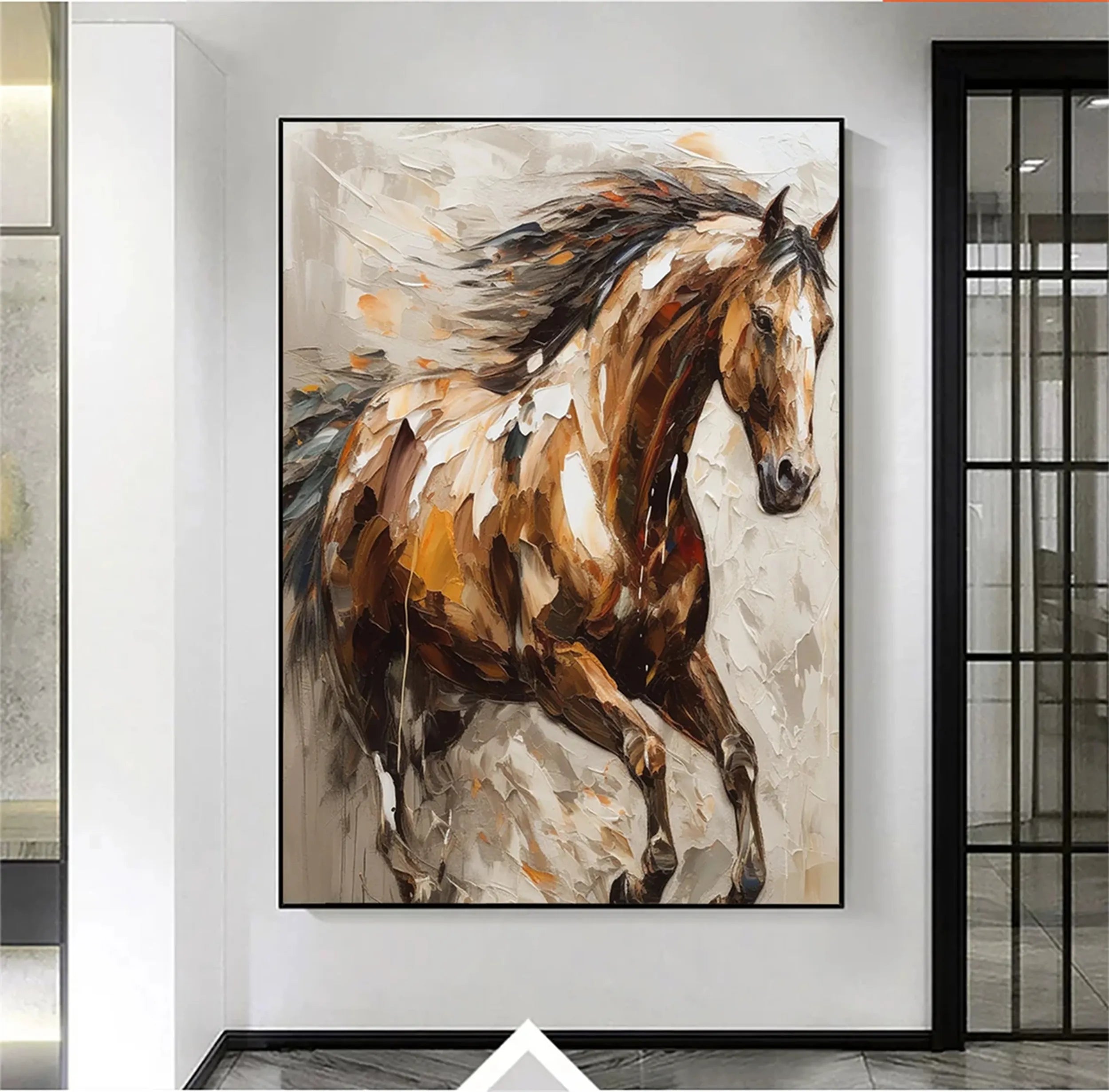 Animal Art Painting #AP044 - Handmade Wildlife Canvas Art for Home & Office Decor | Perfect for Living Room, Bedroom, or Gift