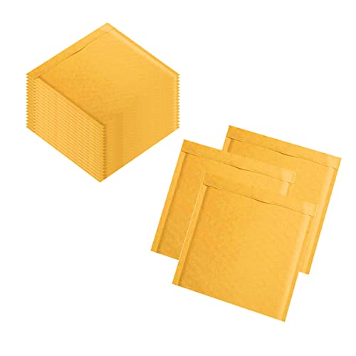 Amiff 600 Pack CD Size Kraft Bubble Mailers 7.25