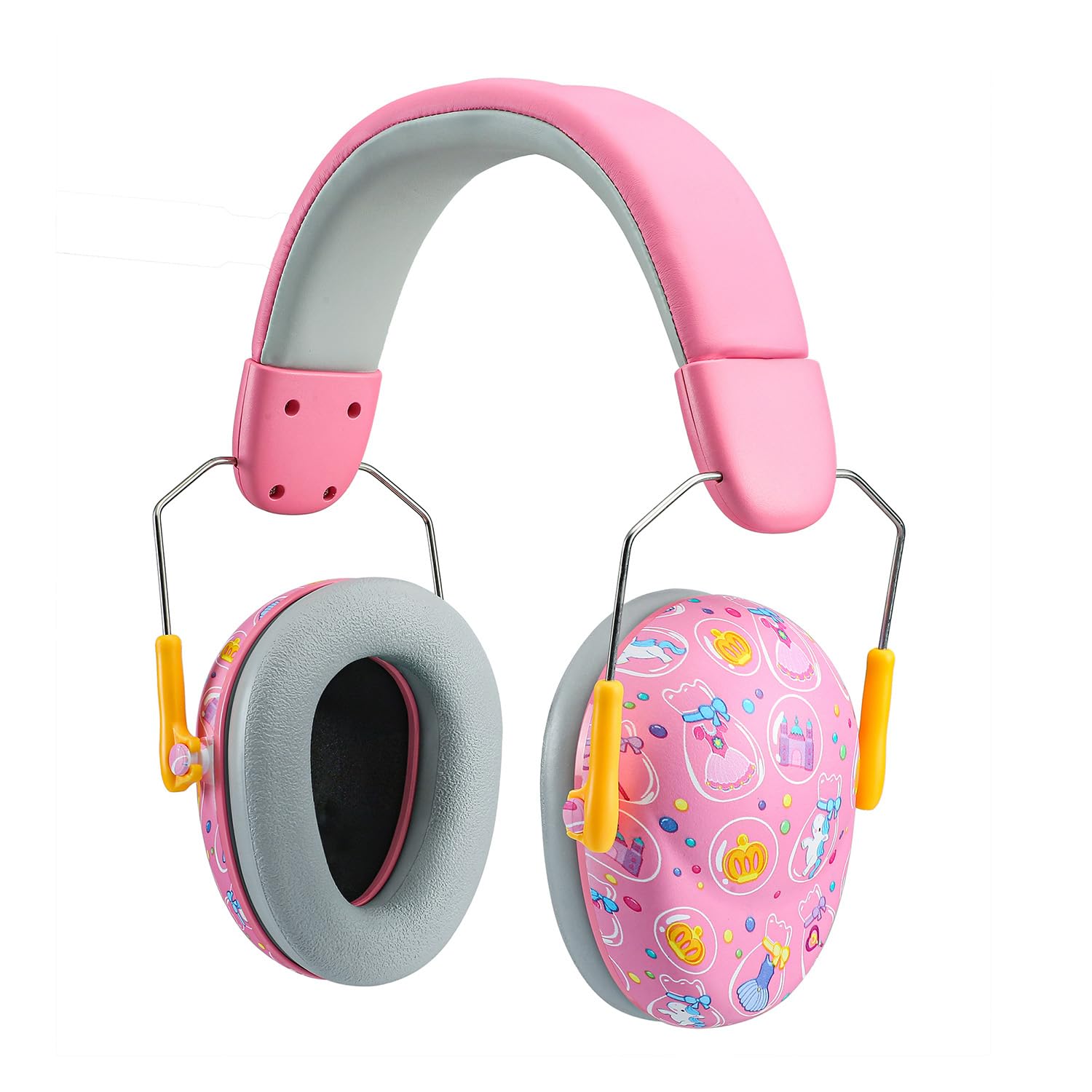 PandaEar Kids Noise Cancelling Headphones with 28dB NRR Hearing Protection - Comfortable Earmuffs for Autism, Children & Toddlers - Perfect for Air Travel, School, Concerts & Sensory Sensitivity