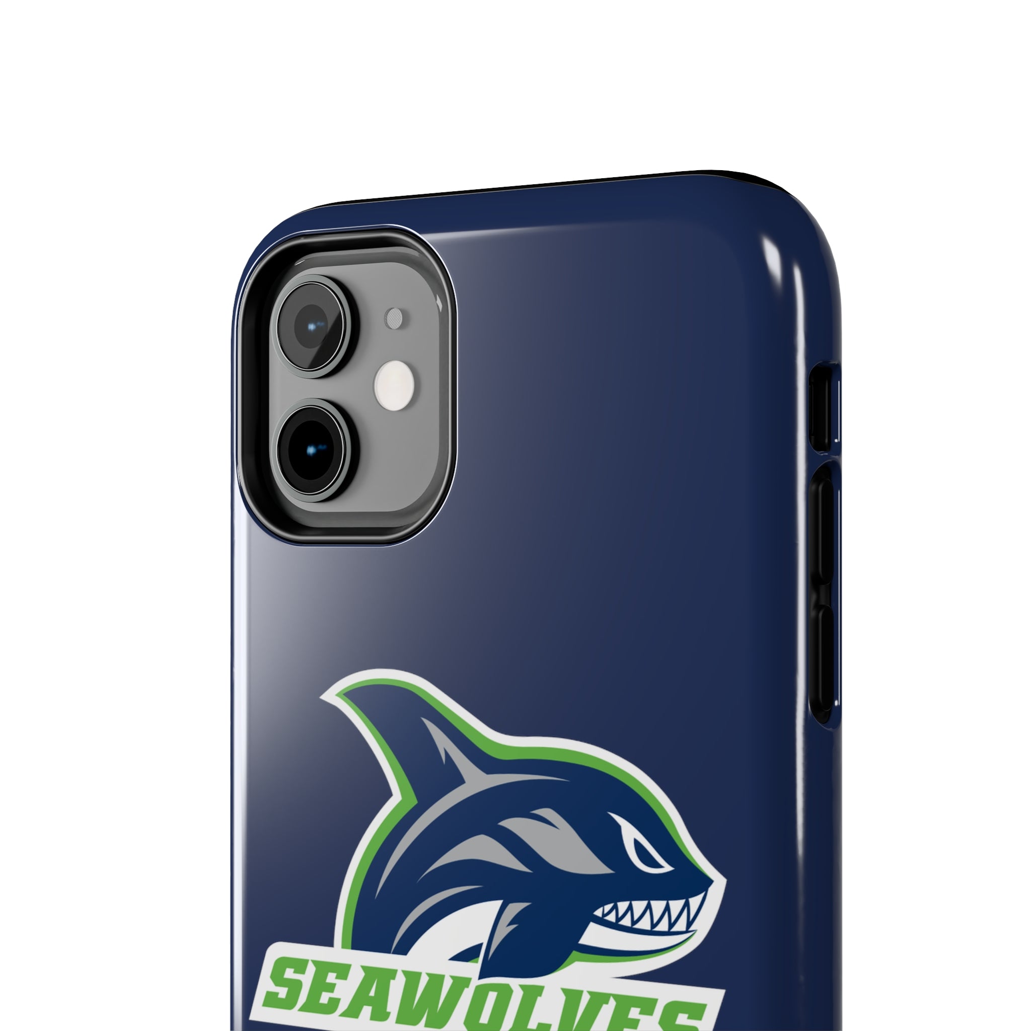 Seawolves Navy Rugged Phone Case - Shockproof & Durable Protection for iPhone & Samsung - Perfect for Outdoor Adventures, Work & Daily Use