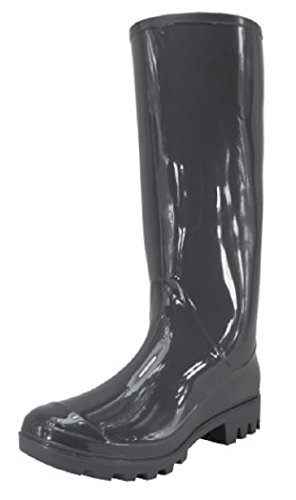 Women's Classic Rain Boots Size 18 - Waterproof Rubber Boots for Outdoor, Gardening & Rainy Days