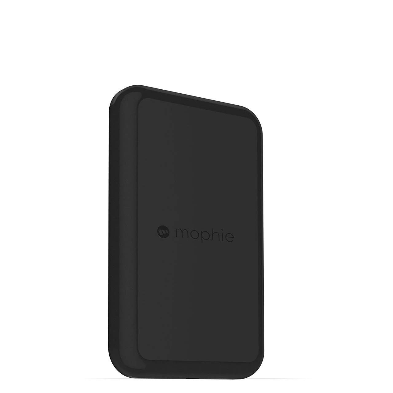 mophie Wireless Charging Pad - Qi-Certified Fast Charger for iPhone 15/14/13/12/11/X/8, Samsung Galaxy S23/S22/S21, AirPods & Qi-Enabled Devices - Sleek Black Design for Home, Office & Nightstand Charging